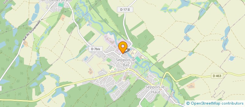 localisation de l'entreprise AGRI SUNDGAU à BISEL