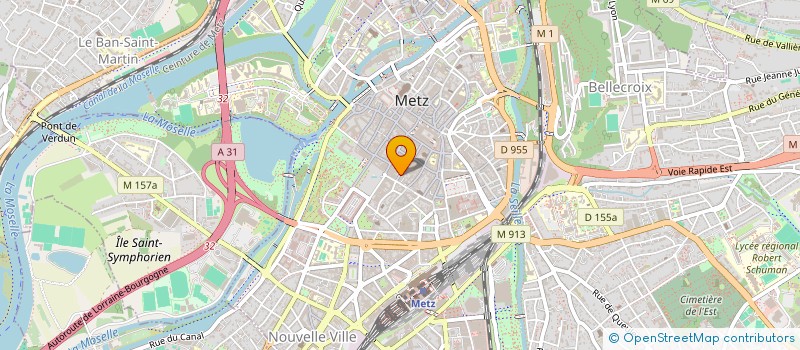 localisation de l'entreprise AGRI TERROIR COMMUNICATION  METZ