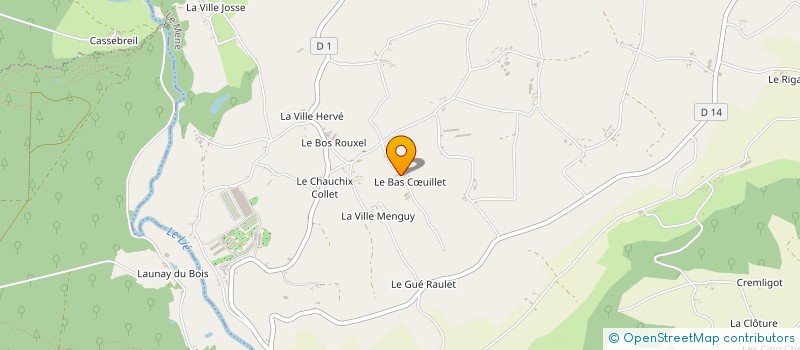 localisation de l'entreprise AGRI-TRANS à LE MENE