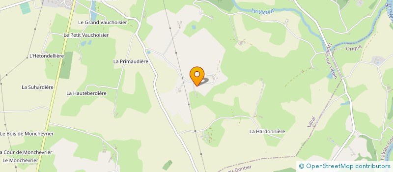 localisation de l'entreprise AGRI TRAVAUX 53 à NUILLE-SUR-VICOIN