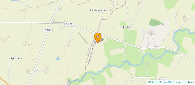 localisation de l'entreprise AGRI TRAVAUX CHOPLIN  BAZOUGERS