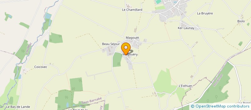 localisation de l'entreprise AGRI TRAVAUX INTER à SAINT-BARNABE