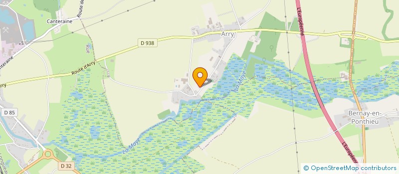 localisation de l'entreprise AGRI VEYS à ARRY