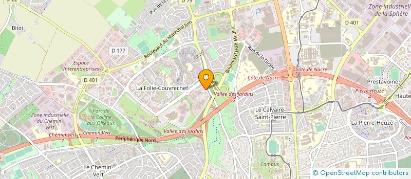localisation de l'entreprise AGRIAL COOP MANAGEMENT à CAEN
