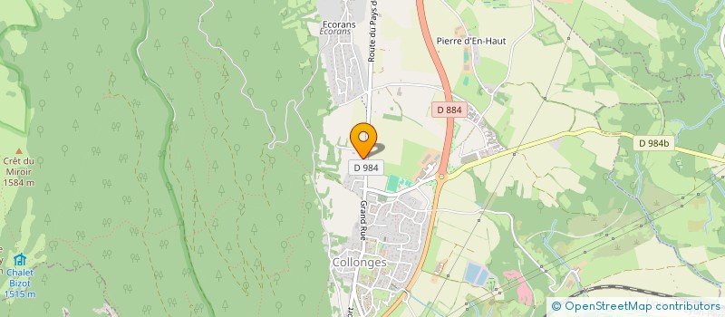 localisation de l'entreprise AGRIATES  COLLONGES