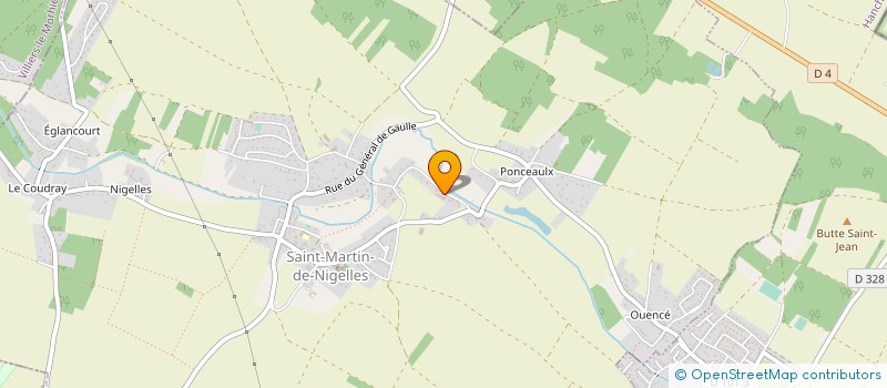 localisation de l'entreprise AGRIBAULT à SAINT-MARTIN-DE-NIGELLES
