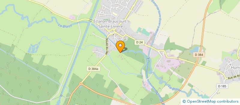 localisation de l'entreprise AGRIBAX à ECLARON-BRAUCOURT-SAINTE-LIVIERE