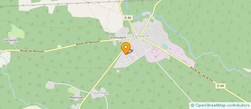 localisation de l'entreprise AGRIBEL  ESCOURCE