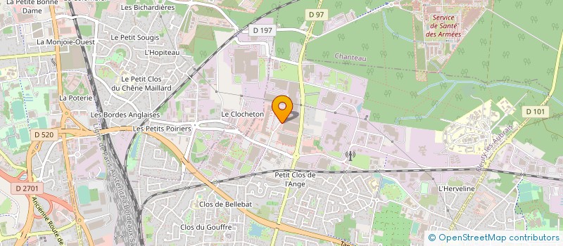 localisation de l'entreprise AGRIBERIA SARL à FLEURY-LES-AUBRAIS