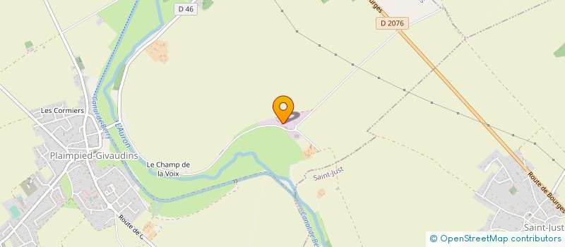 localisation de l'entreprise AGRIBERRY ENERGIE  PLAIMPIED-GIVAUDINS