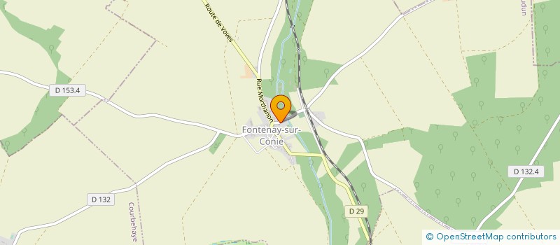 localisation de l'entreprise AGRIBIO à FONTENAY-SUR-CONIE