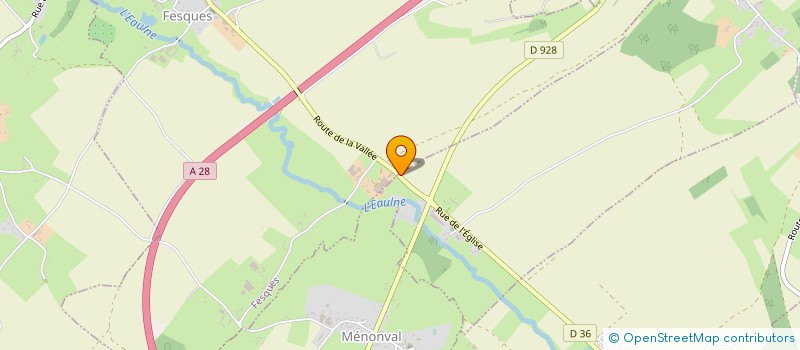 localisation de l'entreprise AGRIBRAY  VATIERVILLE