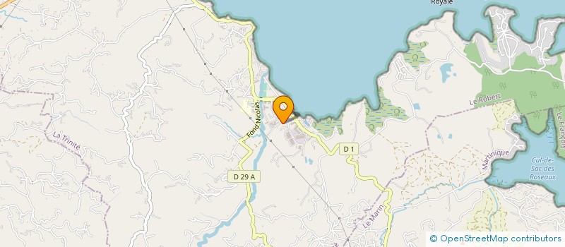 localisation de l'entreprise AGRICHIMIE à LE ROBERT