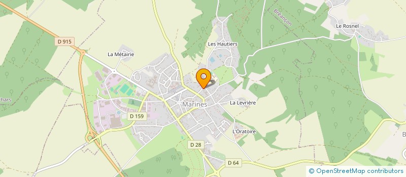 localisation de l'entreprise AGRICOLE AUXILIAIRE DU VEXIN  MARINES