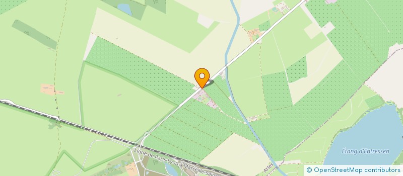localisation de l'entreprise AGRICOLE DE LA THOMINIERE à SAINT MARTIN DE CRAU