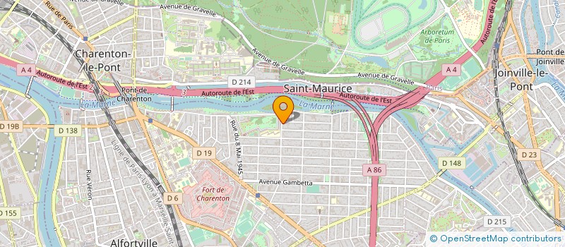 localisation de l'entreprise AGRICOLE ET FORESTIERE DE NORMANDIE à MAISONS-ALFORT