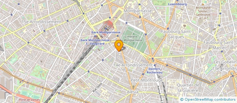 localisation de l'entreprise AGRICOM  PARIS