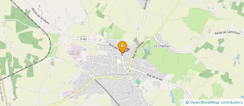 localisation de l'entreprise AGRICOR  COMMEQUIERS