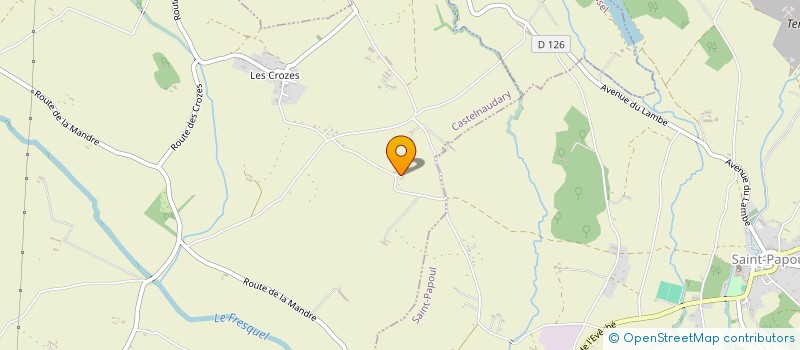 localisation de l'entreprise AGRICULTEURS SOLIDAIRES à CASTELNAUDARY