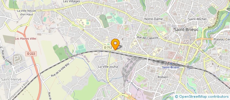 localisation de l'entreprise AGRICULTURE PAYSANNE DES COTES D'ARMOR à SAINT-BRIEUC