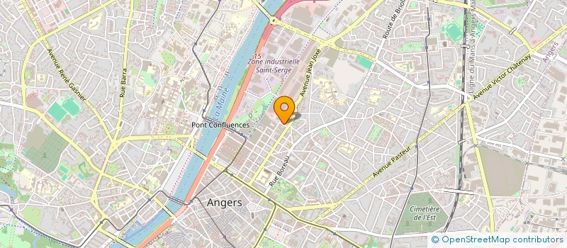 localisation de l'entreprise AGRICULTURE REUSSIR L'INSERTION PAR LA FORMATION EN PAYS DE LA LOIRE à ANGERS