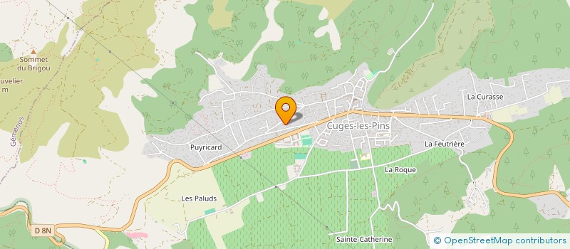 localisation de l'entreprise AGRICULTURE SERVICE à CUGES-LES-PINS
