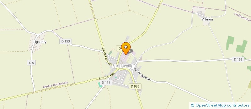 localisation de l'entreprise AGRIDEALER à SANCHEVILLE