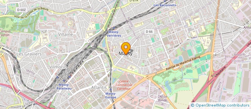 localisation de l'entreprise AGRIDIS à MASSY