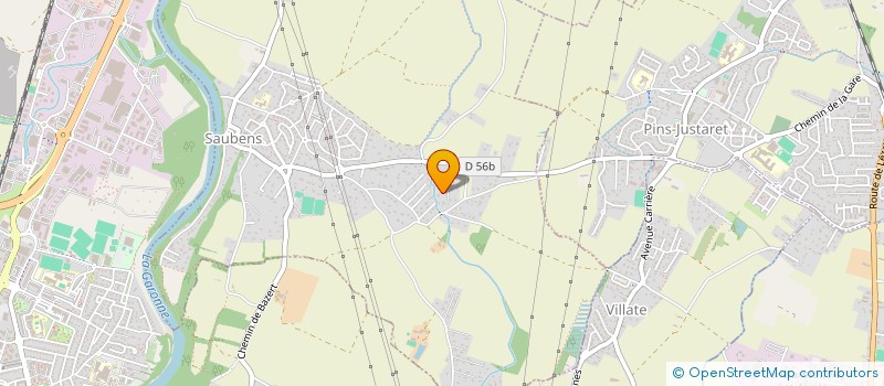 localisation de l'entreprise AGRIES PROMOTION  SAUBENS