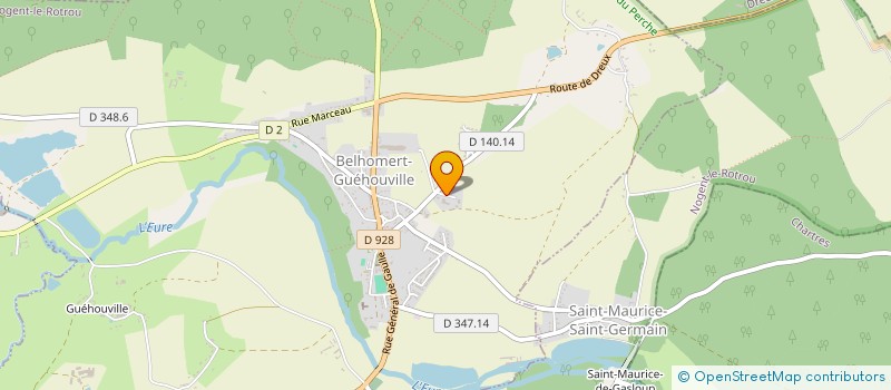 localisation de l'entreprise AGRIFARM à BELHOMERT-GUEHOUVILLE