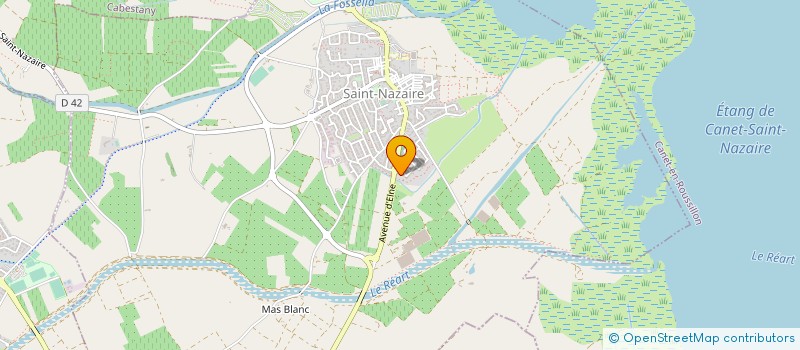 localisation de l'entreprise AGRIFRUITS  SAINT-NAZAIRE