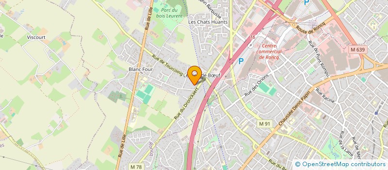 localisation de l'entreprise AGRIGENTO à RONCQ