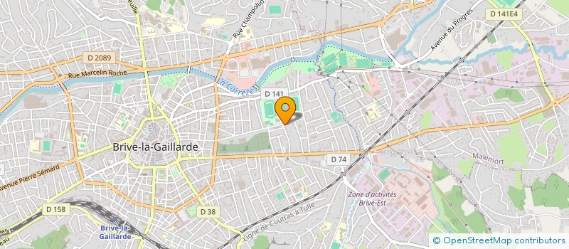 localisation de l'entreprise AGRIGIR SARL  BRIVE-LA-GAILLARDE