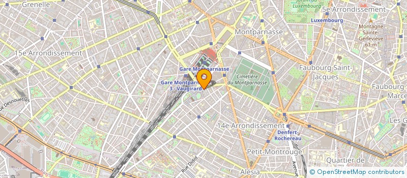 localisation de l'entreprise AGRIHUB à PARIS