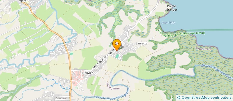 localisation de l'entreprise AGRIKILTE NOLI E BERCAZO AN ACTION à SAINTE-ROSE