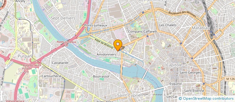 localisation de l'entreprise AGRIL PRODUITS DU TERROIR à TOULOUSE