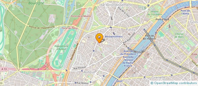 localisation de l'entreprise AGRILAND FRANCE à PARIS