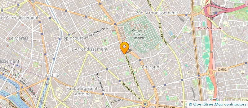 localisation de l'entreprise AGRILEND  PARIS