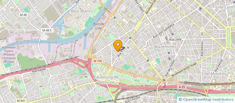localisation de l'entreprise AGRILILLE à LILLE