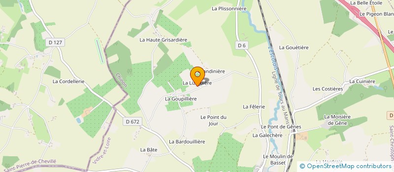 localisation de l'entreprise AGRILIZ  SAINT-CHRISTOPHE-SUR-LE-NAIS