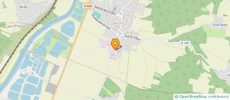 localisation de l'entreprise AGRILOG  VERON