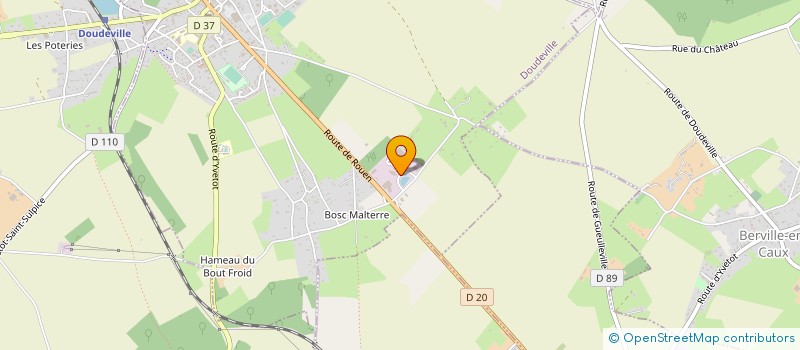 localisation de l'entreprise AGRILOG DIFFUSION  DOUDEVILLE