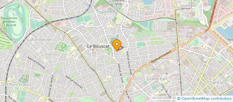 localisation de l'entreprise AGRILOR à LE BOUSCAT
