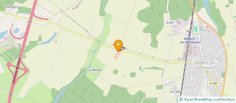 localisation de l'entreprise AGRILOU à NOGENT-SUR-VERNISSON