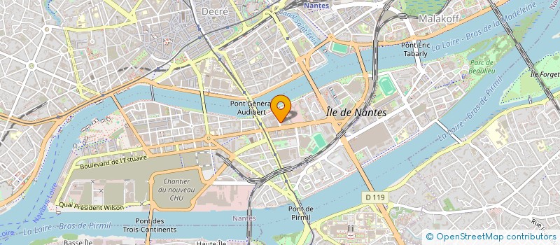 localisation de l'entreprise AGRIMA à NANTES