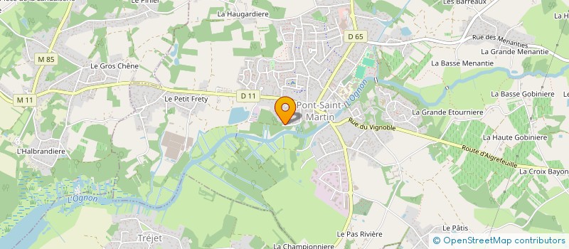 localisation de l'entreprise AGRIMA 6  PONT-SAINT-MARTIN