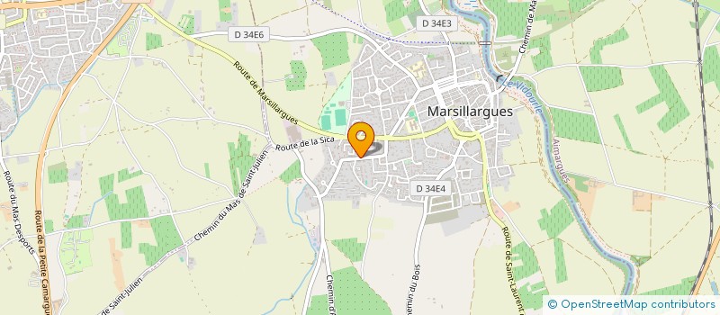 localisation de l'entreprise AGRIMAR à MARSILLARGUES
