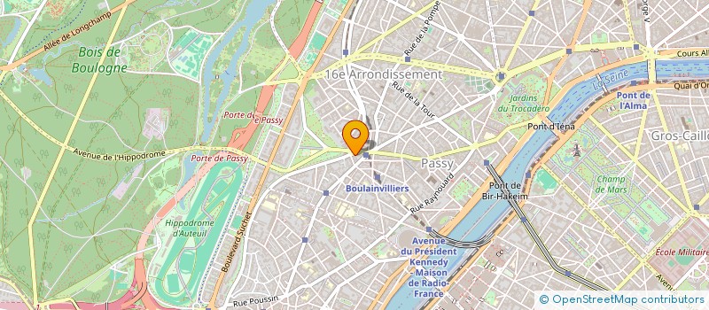 localisation de l'entreprise AGRIMAR TRADING LIMITED à PARIS