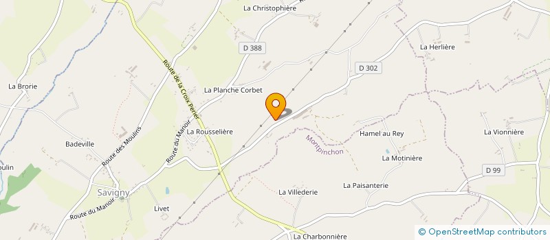 localisation de l'entreprise AGRIMAX50 à SAVIGNY