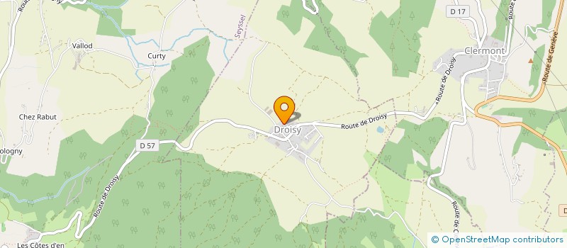 localisation de l'entreprise AGRIMEC'ALP à DROISY